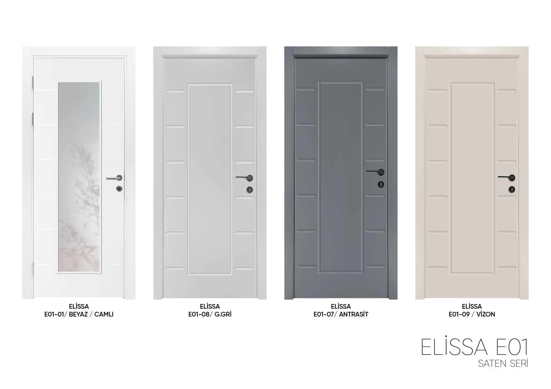 ELİSSA E01 — kapı serisi